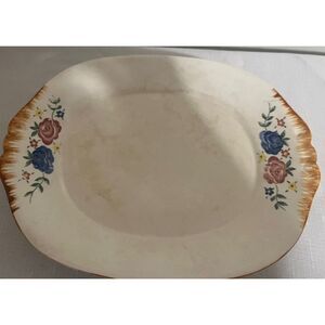 Vintage Platter Made In Japan With‎ Flowers